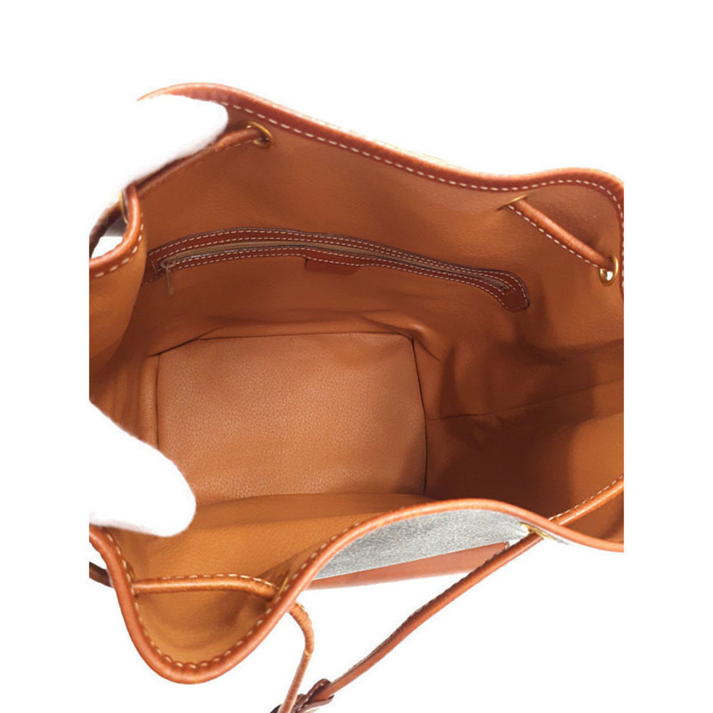 Celine Brown Macadam Pattern Bag Drawstring - image 3